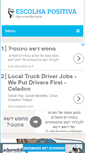 Mobile Screenshot of escolhapositiva.com